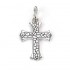 Pebbled Cross Pendant