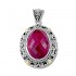 Balai Earring- Ruby