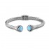 Cereme Bangle- Larimar