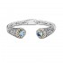 Ratai Bangle- Blue Topaz