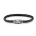 Tobaru Bracelet- Black Leather