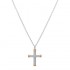 Diamond Cross Pendant with Chain