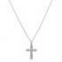 Diamond Cross Pendant with Chain