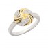Diamond Two Tone Ring