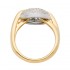 Diamond Two Tone Ring