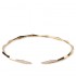 14K Solid Gold Natural White Diamond Collar