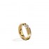 14K Solid Gold Natural White Diamond Band Ring