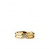 14K Solid Gold Natural White Diamond Band Ring