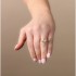 18K Solid Gold Natural White Diamond Ethiopian Opal Ring