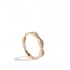 14K Solid Gold Natural White Diamond Double Stack Ring