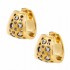 Mirror Collection Huggie Earrings