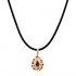 Mirror Collection Pink Tourmaline Drop Pendant