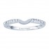 Rm1058-14k White Gold Round Cut Halo Diamond Semi Mount Engagement Ring