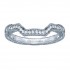 Radiant Diamond Vintage Semi Mount Engagement Ring