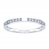 Rm1347-14k White Gold Round Cut Halo Diamond Semi Mount Engagement Ring