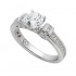 Yours Mine Ours Engagement Ring