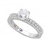 Yours Mine Ours Engagement Ring