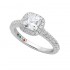 Yours Mine Ours Engagement Ring