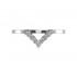 V Shaped Prong Set Tiara Band
