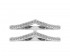 Chevron Twin Tiara Ring