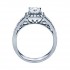 Rm1318r-14k White Gold Vintage Semi Mount Engagement Ring