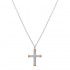 Diamond Cross Pendant with Chain
