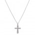 Diamond Cross Pendant with Chain