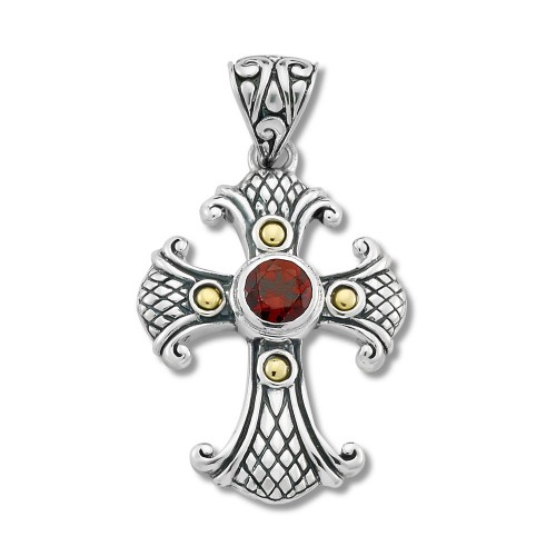 Rinjani Pendant- Garnet