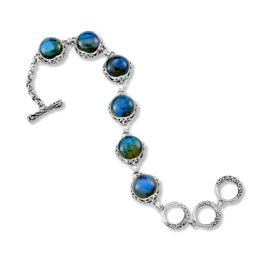 Toba Bracelet- Labradorite