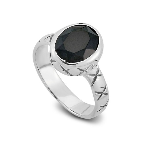 Salah Ring- Onyx