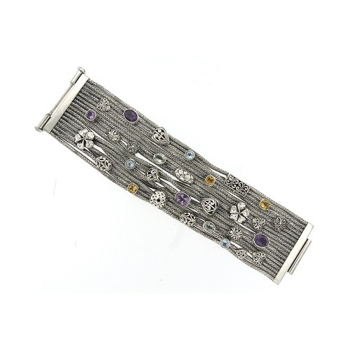 Floral Tapestry Bracelet