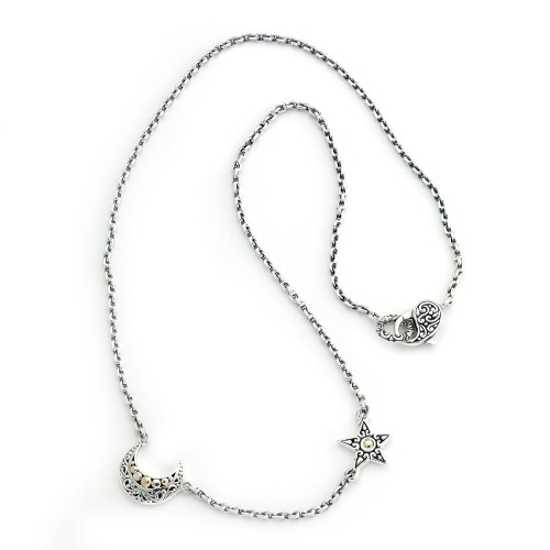 Silver Sky Necklace