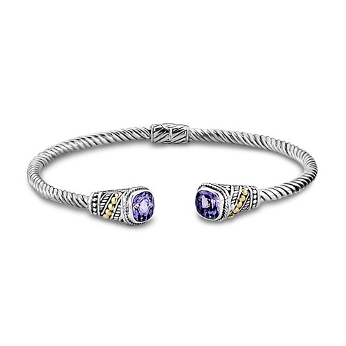 Saboke Bangle- Amethyst