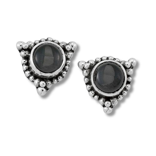 Tangku Earring- Onyx