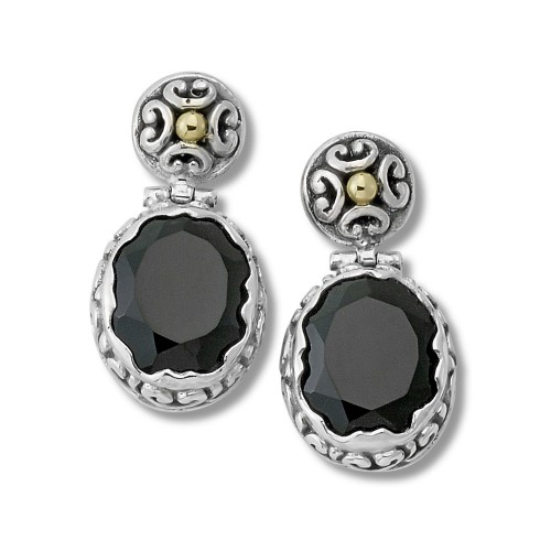 Gagak Earring- Onyx