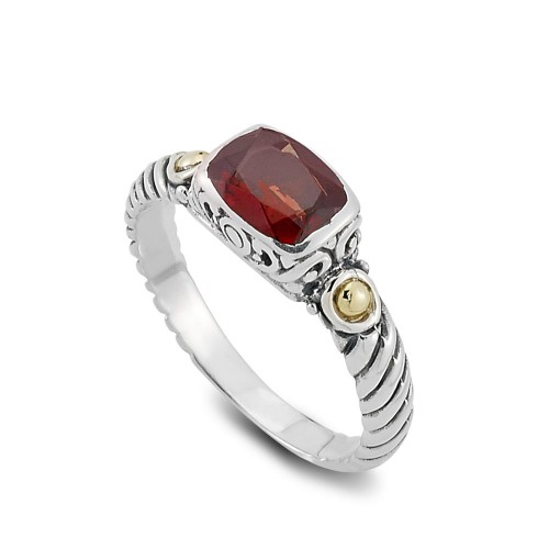 Gede Ring- Garnet