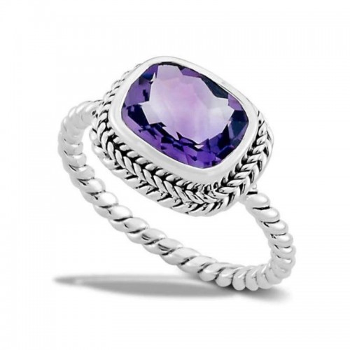 Tudeuk Ring- Amethyst