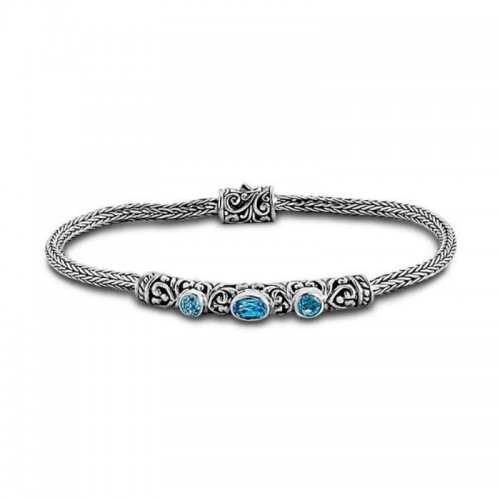 Agam Bracelet- Blue Topaz
