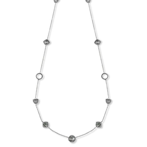 Kaba Necklace- White Topaz