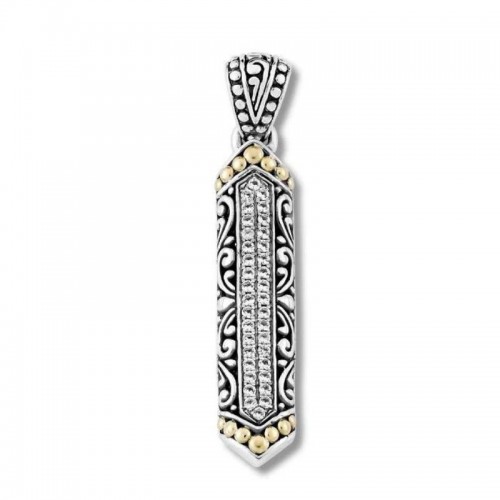 Inong Pendant- White Topaz