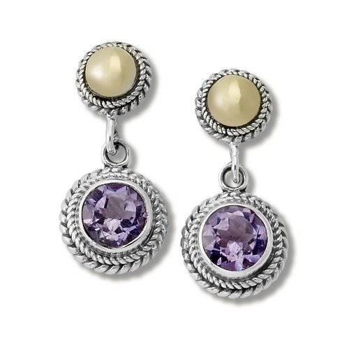 Doral Earring- Amethyst