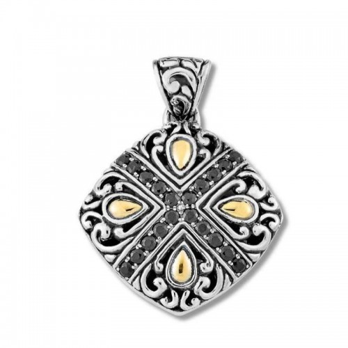 Simbolon Pendant- Black Spinel