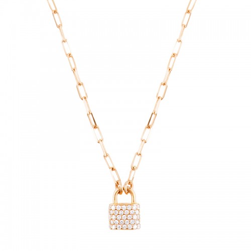 Padlock Necklace