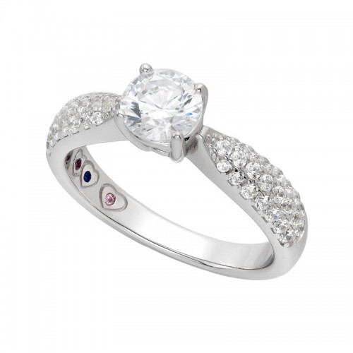 Yours Mine Ours Engagement Ring