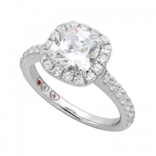 Yours Mine Ours Engagement Ring