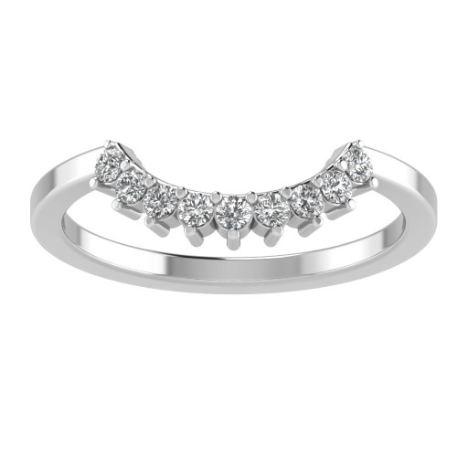Prong Nine Stone Tiara Band