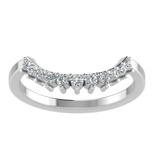 Prong Eleven Stone Tiara Band