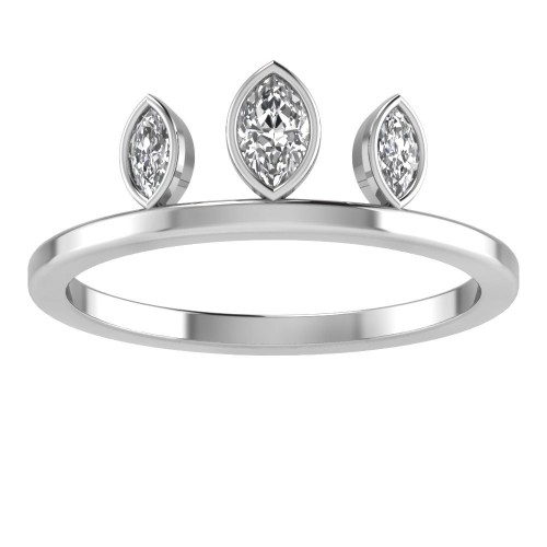 Modern Marquise Tiara Band