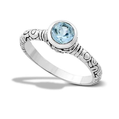Iyang Ring- Blue Topaz
