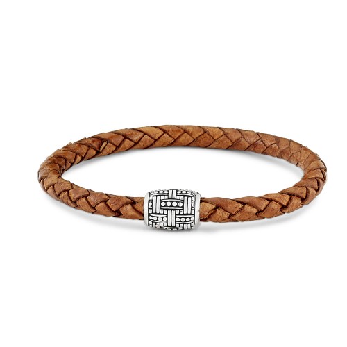 Lewotolo Bracelet- Brown Leather